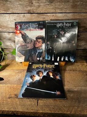 (3) HARRY POTTER Music Books for Clarinet - 2 with CD, Level 2-3